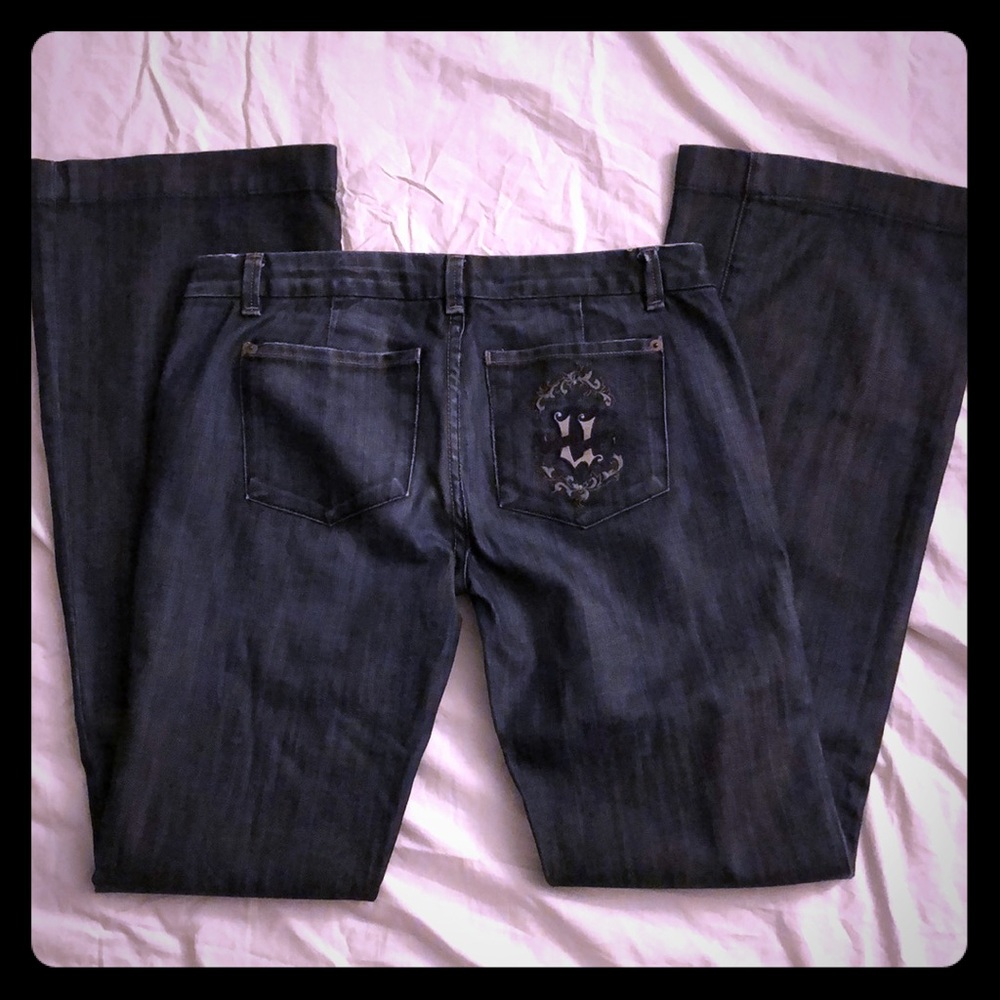 Philip Sitbon jeans, size 30, flare leg